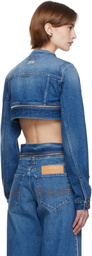 Jean Paul Gaultier Blue 'The Belted' Denim Jacket