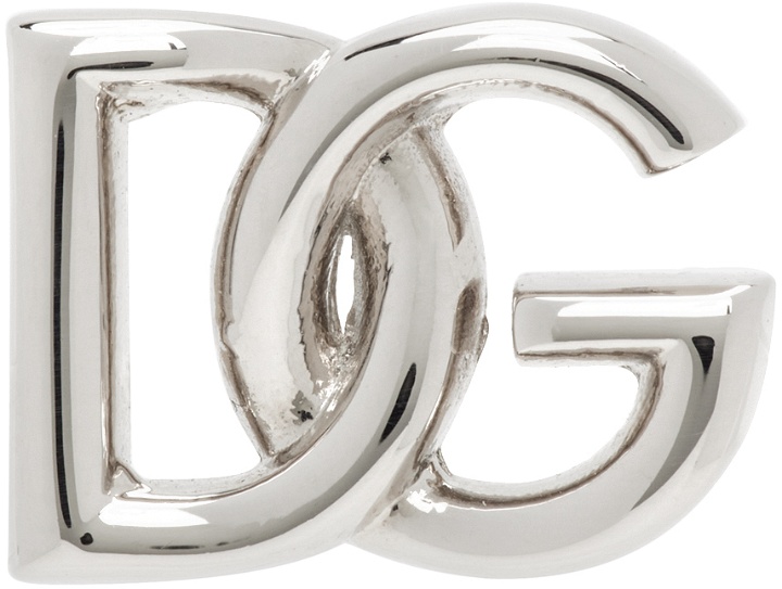 Photo: Dolce & Gabbana Silver Stud Single Earring