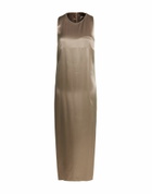 Peserico Womens Maxi dress Taupe