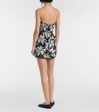 Johanna Ortiz Sombra embroidered cotton-blend minidress