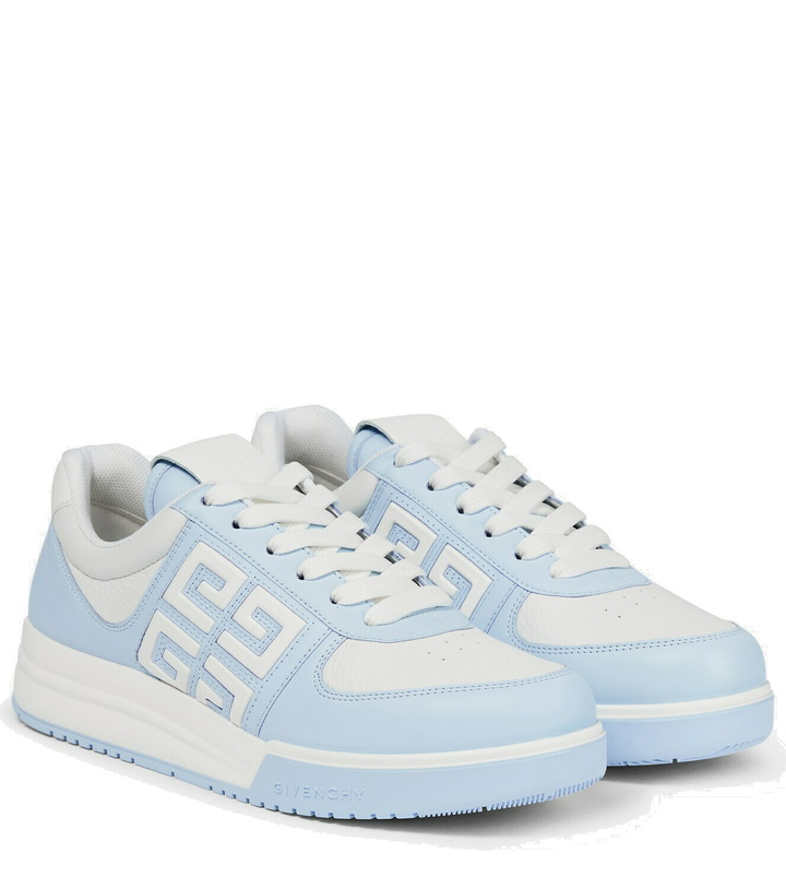 Photo: Givenchy - G4 leather low-top sneakers