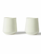 Brunello Cucinelli - Set of Two Ceramic Tumblers