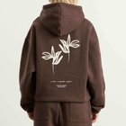 MKI Women's Ink Flower Hoodie Presented by END. in Coffee