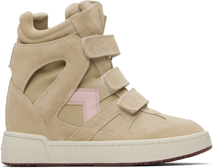 Photo: Isabel Marant Taupe IM3 Sneakers