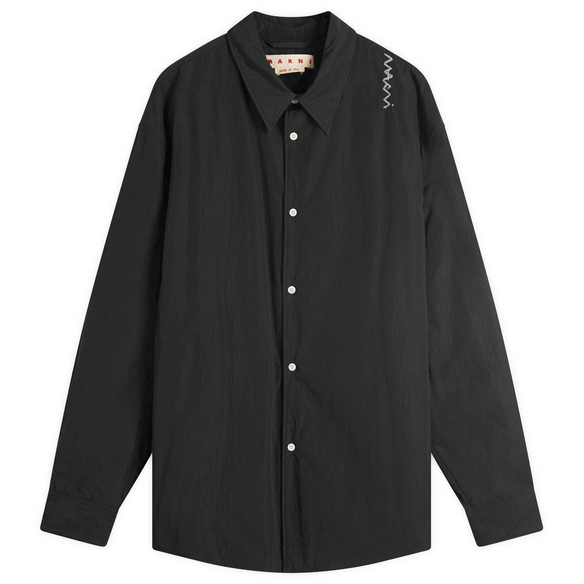 MARNI×Carhartt ボタン パネル オーバーシャツ S 新品】MARNI×Carhartt ボタン パネル オーバーシャツ S