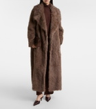 Xu Zhi Faux fur coat