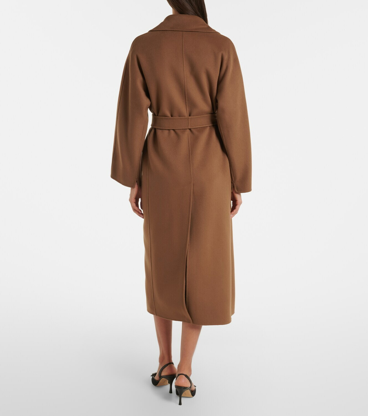 'S Max Mara Virgin wool wrap coat