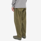 Universal Works Men's Pleated Track Pant in Light Olive