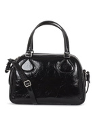 Courrèges Reedition Bowling Zip-up Top Handle Bag