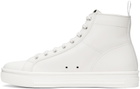 Gianvito Rossi White 360 High Sneakers