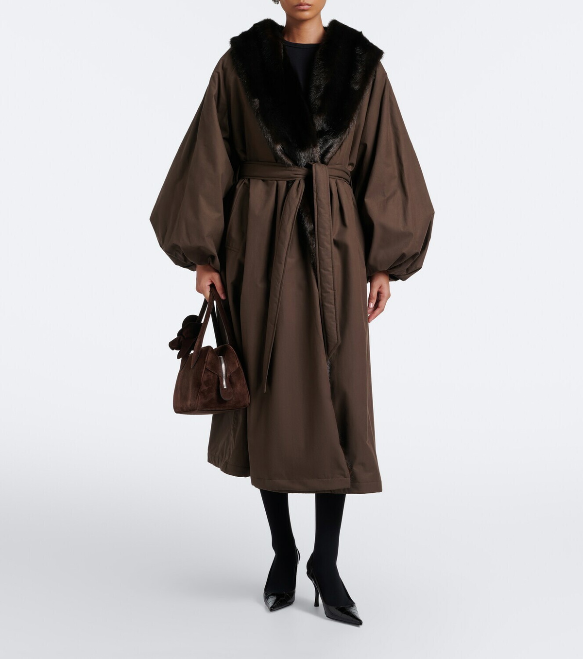 Magda Butrym Cotton wrap coat