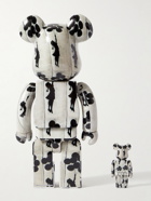 BE@RBRICK - Banksy Flying Balloons Girl 100% 400% Printed PVC Figurine Set
