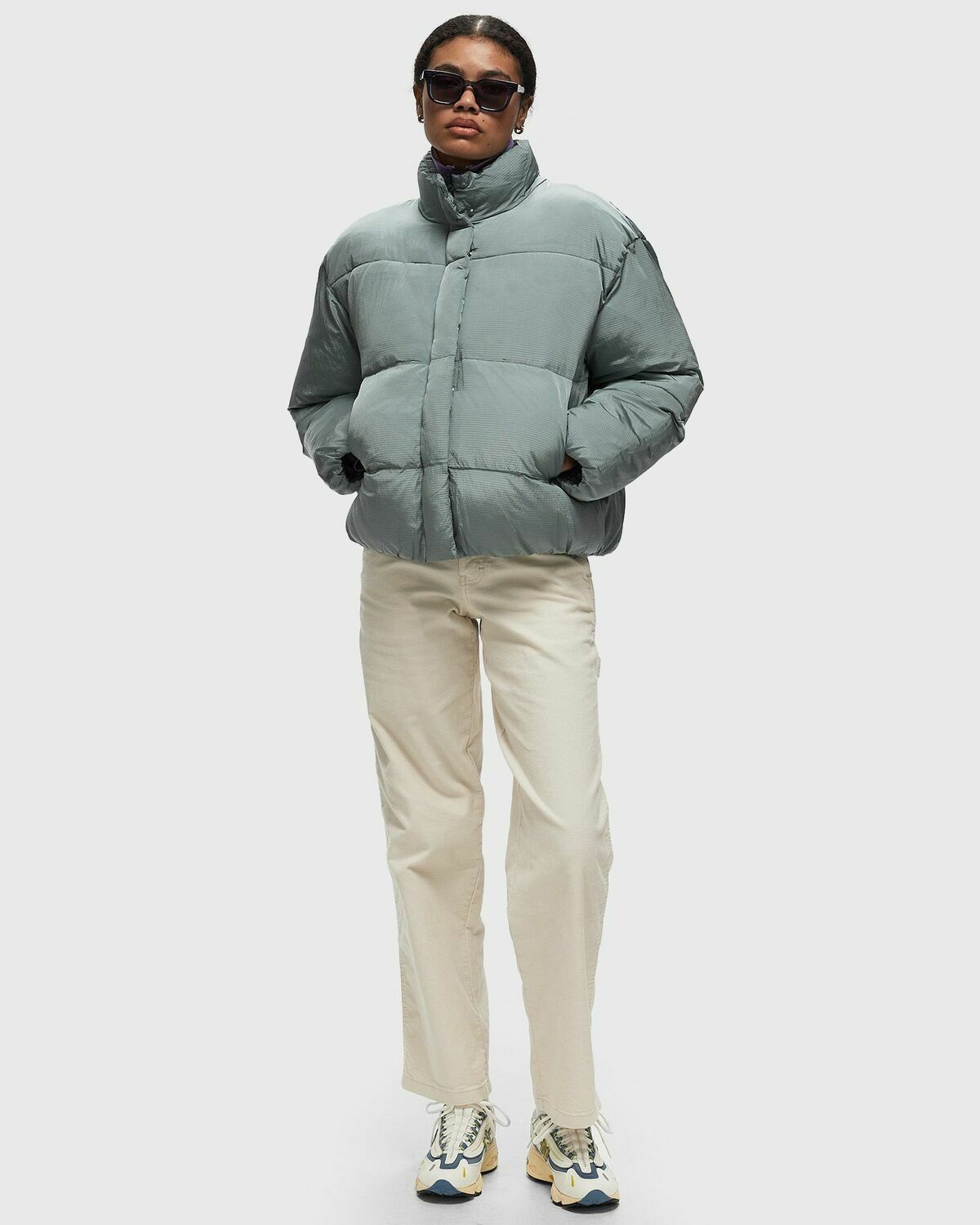 American Vintage Ifabay Coat Grey Down & Puffer Jackets American