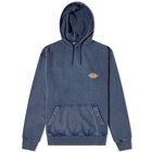 Dickies Men's Icon Washed Hoody in Navy Blue