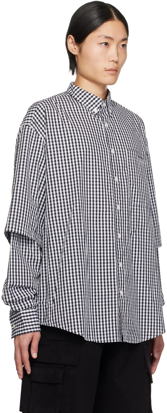 ABRA Black Check Shirt