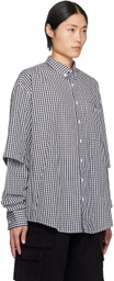 ABRA Black Check Shirt