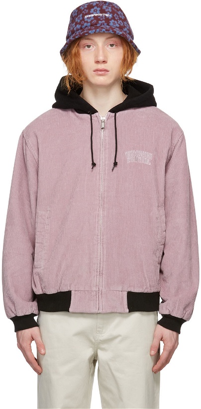 Photo: thisisneverthat Pink Wide Wale Cord Jacket