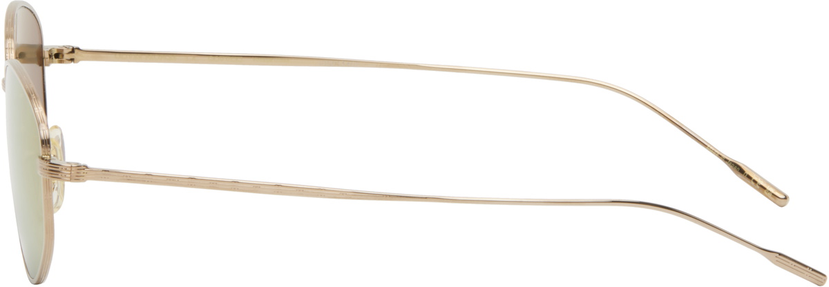 Oliver Peoples Gold Estra Sunglasses