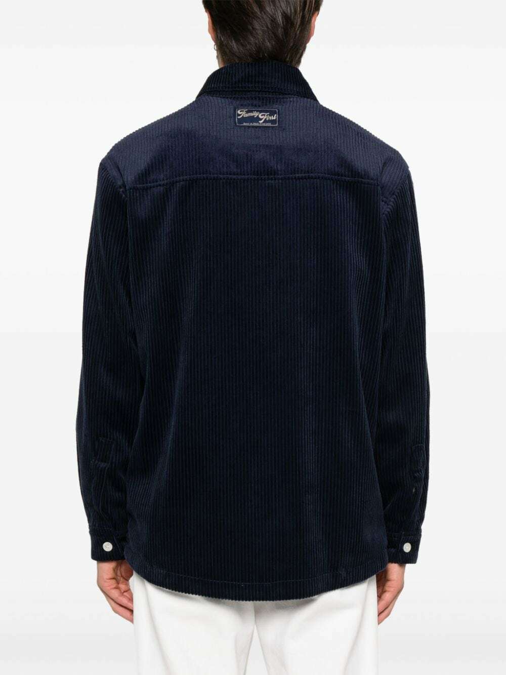 FAMILY FIRST - Brushed Effect Shirt Jacket