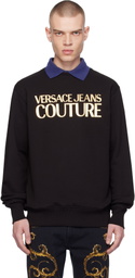 Versace Jeans Couture Black Logo Sweatshirt