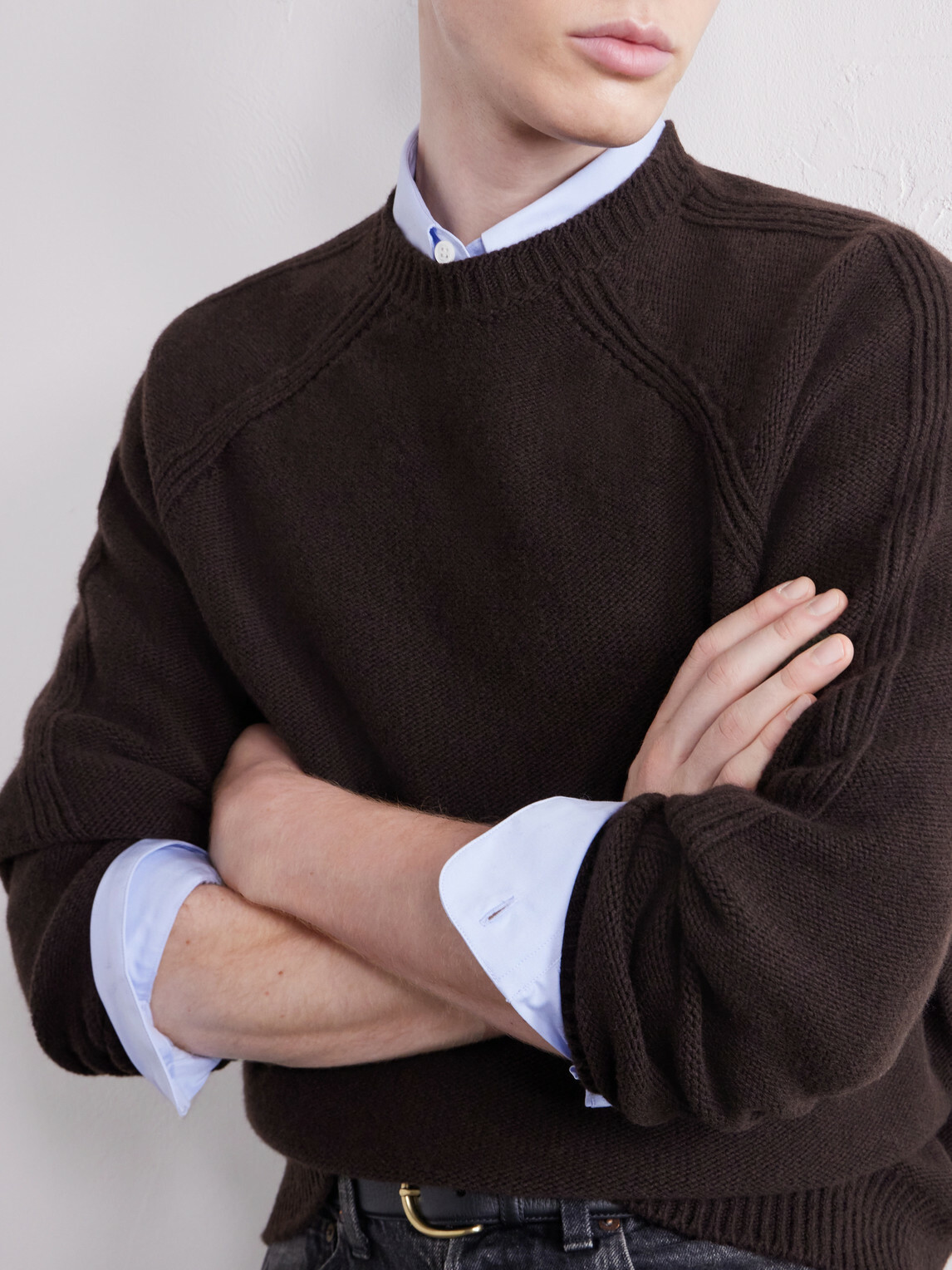Inis Meáin - Wool Sweater - Brown