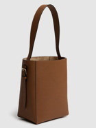 VALEXTRA Small Bucket Soft Grain Leather Tote Bag