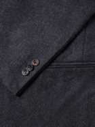 J. Mueser - Waverly Double-Breasted Virgin Wool Suit Jacket - Gray