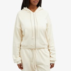 Baserange Women's Rim Zipped Hoodie in Undyed