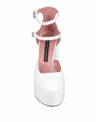 Les Petits Joueurs Womens Pumps in White