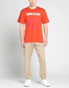 Buscemi Mens T-shirt in Tomato red