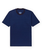 BLUE BLUE JAPAN - Indigo-Dyed Cotton-Jersey T-Shirt - Blue