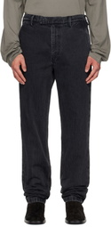 Rier Black Faded Jeans