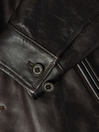 Neighborhood - Leather Jacket - Brown