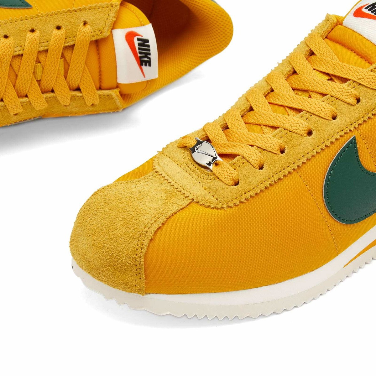 Nike Women's W Cortez TXT in Yellow/Green/Orange Nike