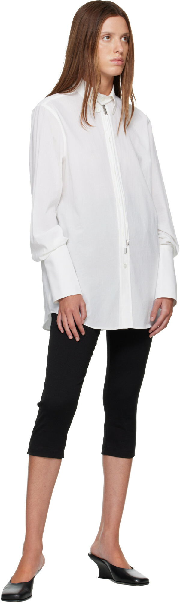 ISSEY MIYAKE White 'Monsieur' Shirt