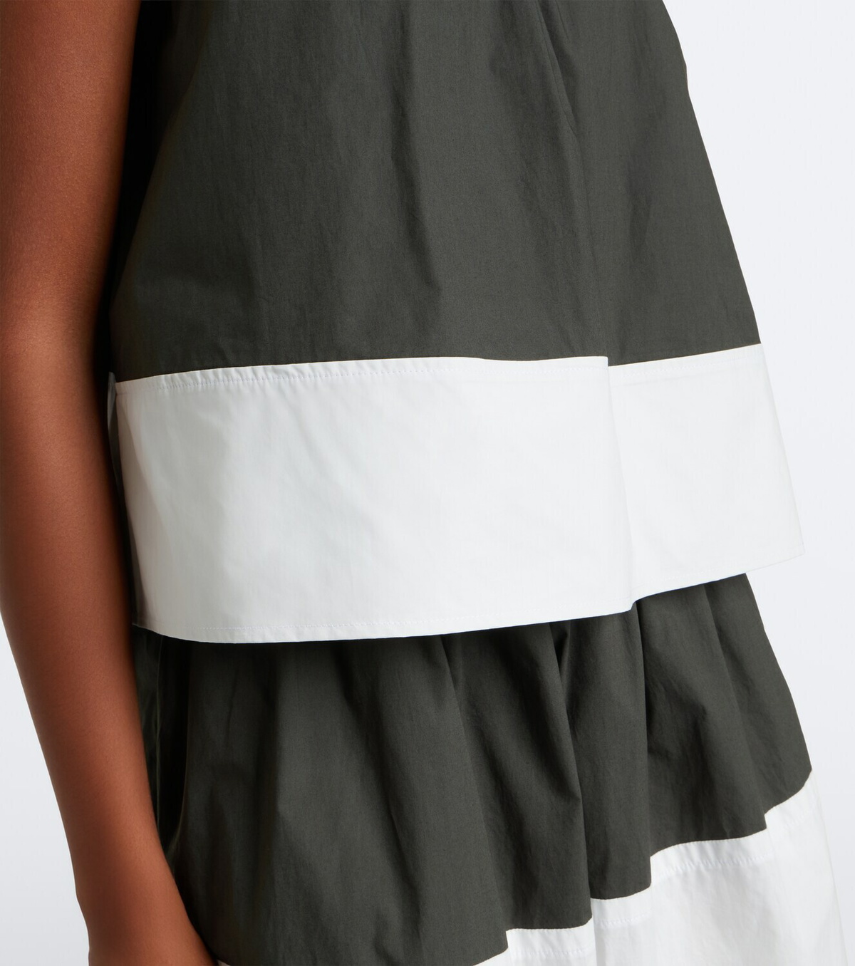 Proenza Schouler White Label Esme cotton poplin top