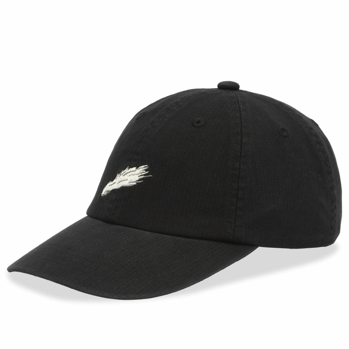 Photo: Folk Men's Herringbone Cap in Black Comet 