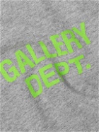 Gallery Dept. - Souvenir Logo-Print Cotton-Jersey T-Shirt - Gray