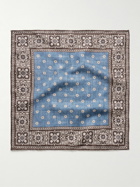 Favourbrook - Osterley Floral-Print Silk Pocket Square