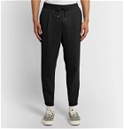 McQ Alexander McQueen - Slim-Fit Tapered Woven Drawstring Track Pants - Black