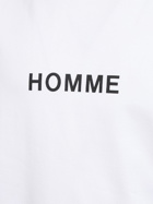 COMME DES GARÇONS HOMME Printed Logo Cotton T-shirt