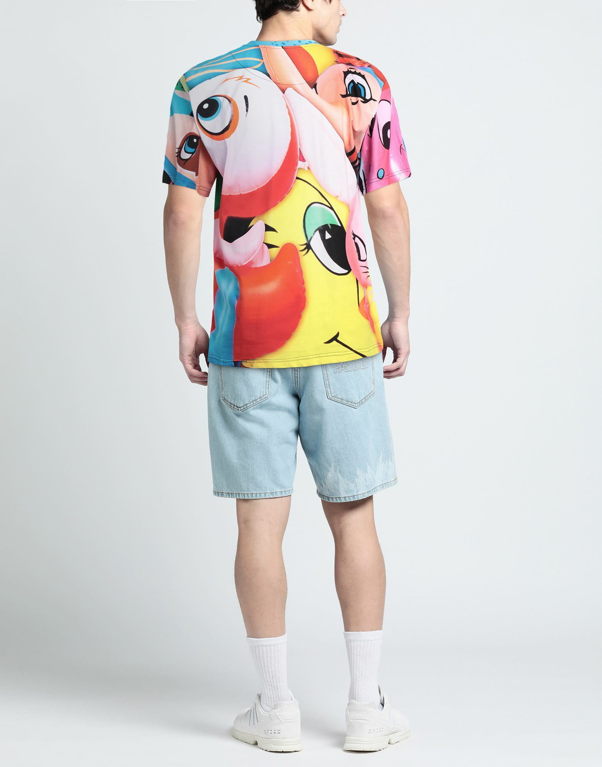 Moschino Couture Mens T-shirt in Orange
