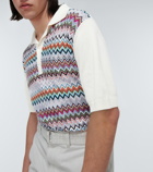 Missoni - Cotton and silk polo shirt