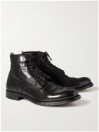 OFFICINE CREATIVE - Balance Polished-Leather Boots - Black