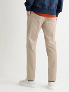 LORO PIANA - Slim-Fit Cotton-Blend Poplin Trousers - Neutrals