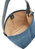 JW Anderson The Jwa Corner Small Denim Bucket bag - Blue - One Size