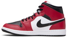 Nike Jordan Red & Black Air Jordan 1 Mid Sneakers