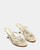 Steve Madden Edna Heels in Gold