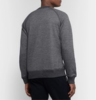 Orlebar Brown - Bryan Lux Mélange Loopback Cotton and Wool-Blend Jersey Sweatshirt - Gray