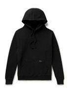 Noah - Logo-Embroidered Cotton-Jersey Hoodie - Black
